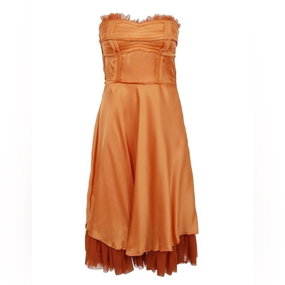 NWT Moschino Couture Orange Dress